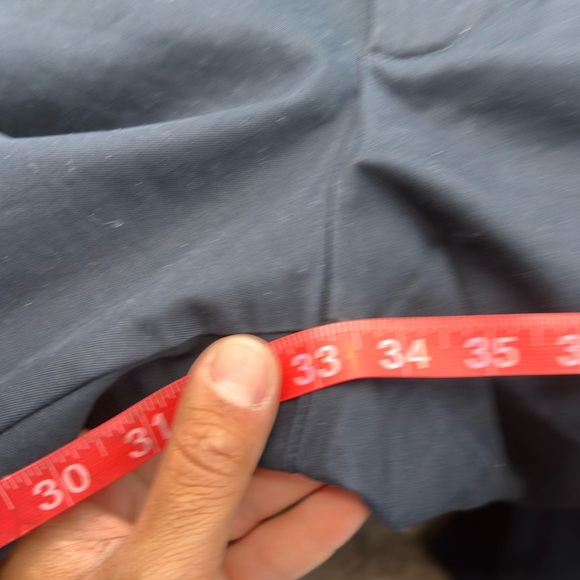 Gap Pants Men 36x32 Relaxed Dark Blue Chino Straight Pants - Picture 12 of 13